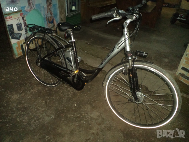 Електрически Алуминиев велосипед RALEIGH-28цола, снимка 14 - Велосипеди - 50291408