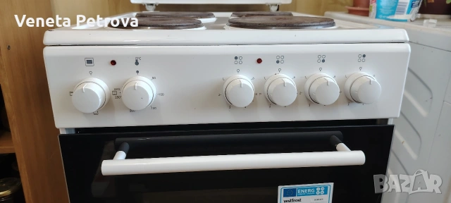 Готварска печка Vestfrost VCK51ES, снимка 3 - Печки, фурни - 53769816