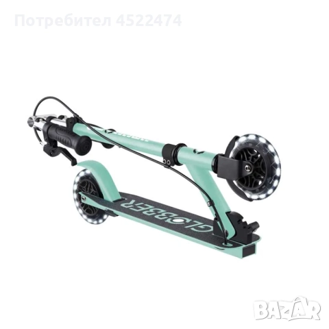 Тротинетка с ръчна спирачка FLOW ELEMENT JUNIOR LIGHTS, ментова, снимка 7 - Други спортове - 51770553
