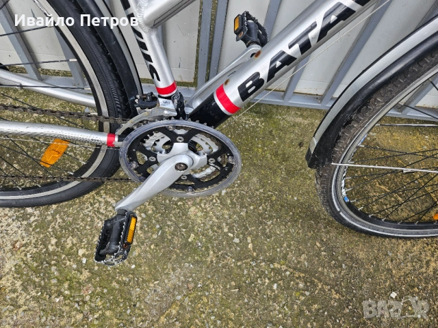 Алуминиев велосипед 28 цола BATAVUS-шест месеца гаранция, снимка 7 - Велосипеди - 53693149