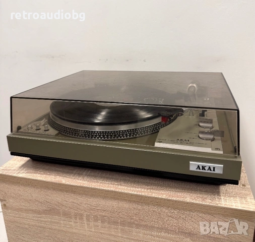 Колекционерски грамофон AKAI AP-207 - direct drive, fully automatic🔈, снимка 6 - Грамофони - 54194741