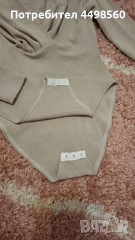 Еластична Блузка/Боди, снимка 2 - Блузи с дълъг ръкав и пуловери - 50799522