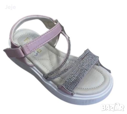 Луксозни детски сандали за момиче , снимка 5 - Детски сандали и чехли - 45242168