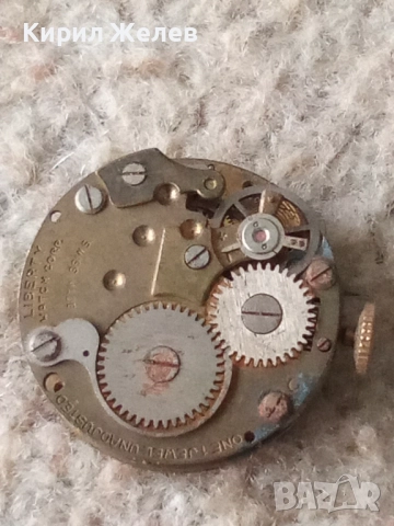 Механизъм с циферблат от стар ръчен часовник 52105, снимка 7 - Мъжки - 52270429