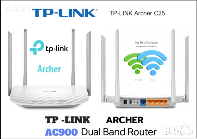 TP-Link Archer C25 AC900 Dual Band Router