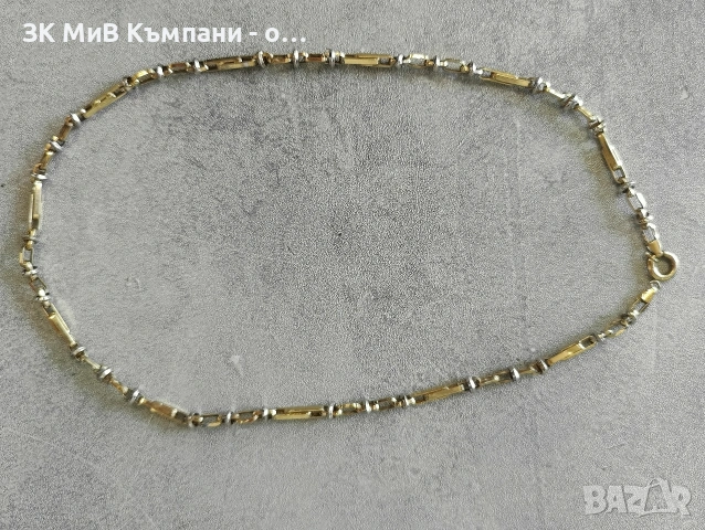 Златен синджир 13.36гр 14карата 54см , снимка 2 - Колиета, медальони, синджири - 54180845