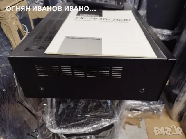 Onkyo TX-7640+дистанционно+книжка , снимка 2 - Ресийвъри, усилватели, смесителни пултове - 48350120