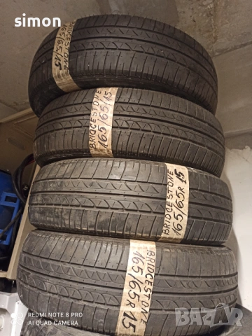 Летни гуми 165/65/15, снимка 4 - Гуми и джанти - 49453553
