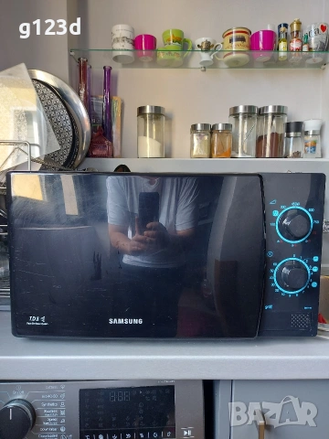 Samsung микровълнова фурна с грил 