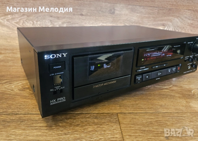 Касетен дек Sony TC-K520 – 3-Motor Transport в ТОП състояние, снимка 6 - Декове - 53808876