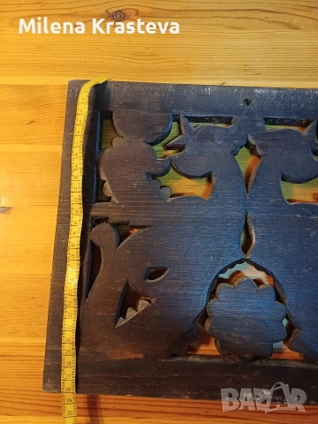 Дърворезба ат Трявна 34/28 см, снимка 5 - Декорация за дома - 53754881