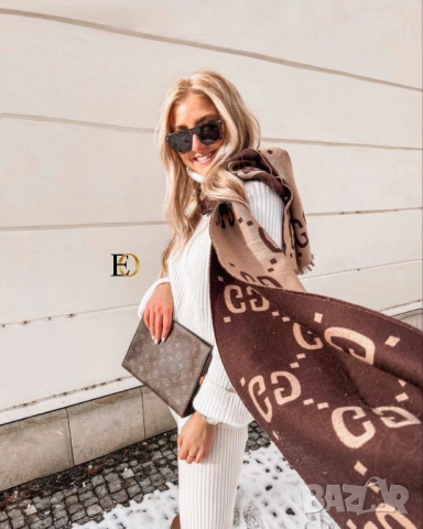 шал gucci, снимка 2 - Шалове - 51441080