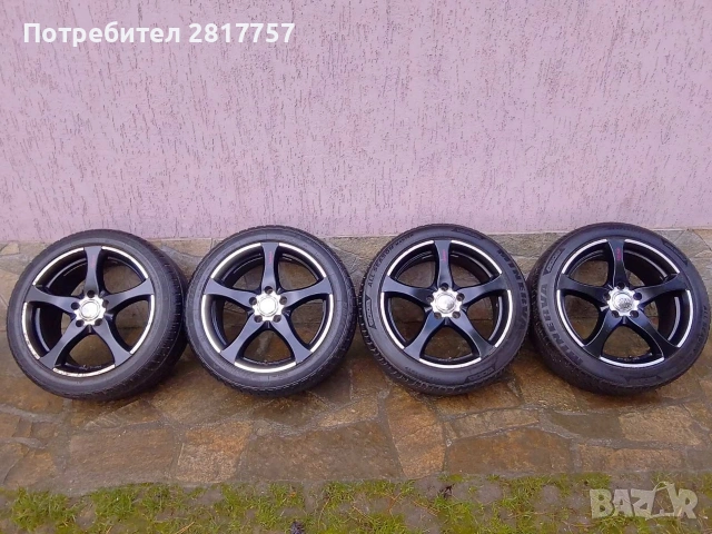 17 цола 5х 112мм лети джанти , снимка 2 - Гуми и джанти - 53026575