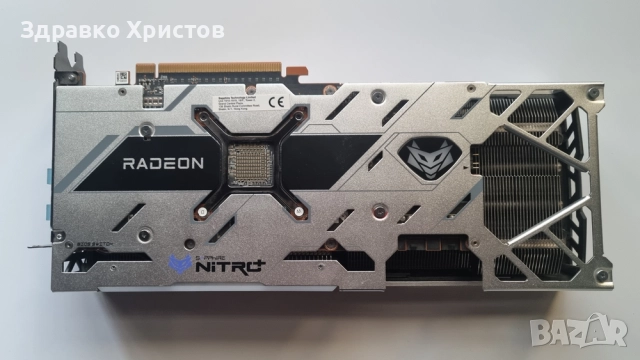 Видеокарта Sapphire AMD Radeon RX 6700 XT Nitro+ OC 12GB GDDR6, снимка 2 - Видеокарти - 52844428