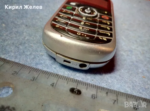 MOTOROLA C139 Стар КОЛЕКЦИОНЕРСКИ МОБИЛЕН ТЕЛЕФОН GSM АПАРАТ МОТОРОЛА 47688, снимка 9 - Motorola - 47609837