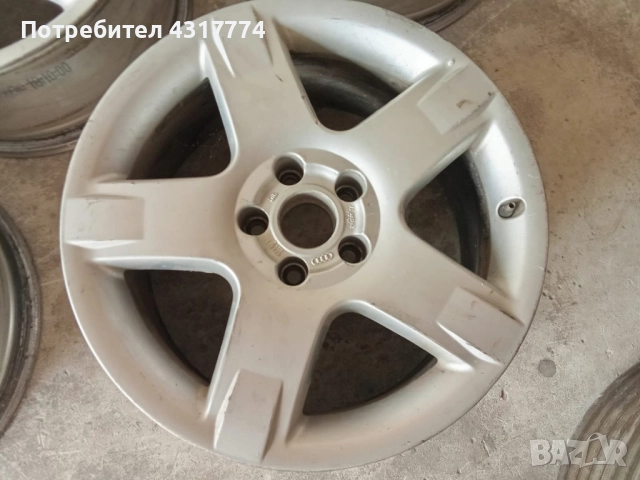 Джанти за Ауди А6 Алрод R17, снимка 4 - Гуми и джанти - 51714033