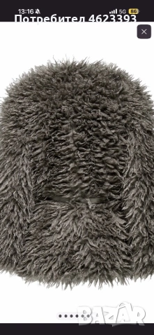 Пухено палто Only, снимка 2 - Палта, манта - 53484159