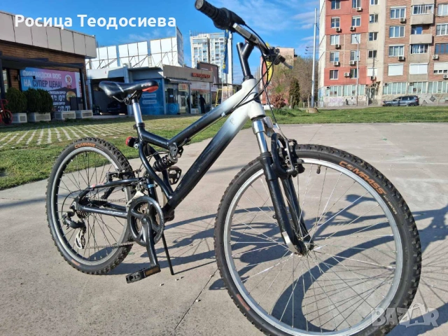 24-инчов юношески мтв алуминиев планински велосипед Cyco 24 High Line , снимка 3 - Велосипеди - 54134357