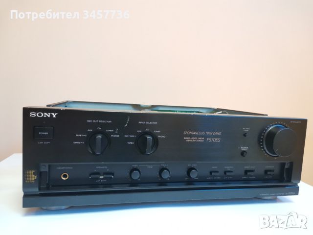 Стерео Усилвател Sony TA-F570ES , снимка 5 - Ресийвъри, усилватели, смесителни пултове - 46269589