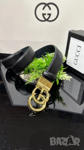колани от естествена кожа в кутия gucci , снимка 2 - Колани - 51488641