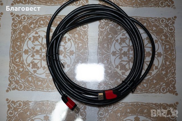 HAMA HDMI 1.4 кабел 5м., снимка 2 - Кабели и адаптери - 45158536