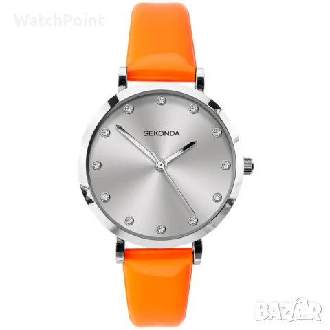 Дамски часовник Sekonda Editions Neon Orange - S-40011.00, снимка 1 - Дамски - 49142291