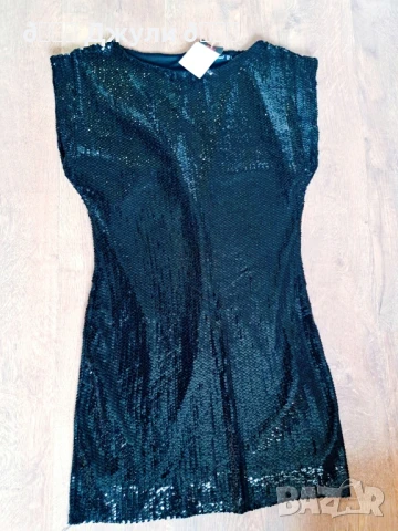 Стилна парти рокля с пайети GUESS, снимка 4 - Рокли - 51206705