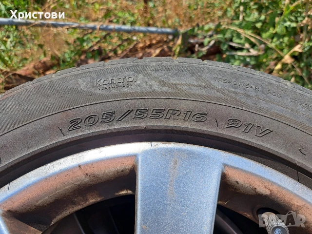 Продавам алуминиеви джанти с гуми за VW Golf 4 , 5 ,6 BORBET , снимка 8 - Гуми и джанти - 51008880