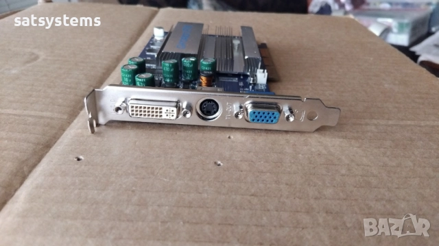 Видео карта NVidia GeForce Albatron FX5200P 128MB DDR 128bit AGP, снимка 2 - Видеокарти - 27603262