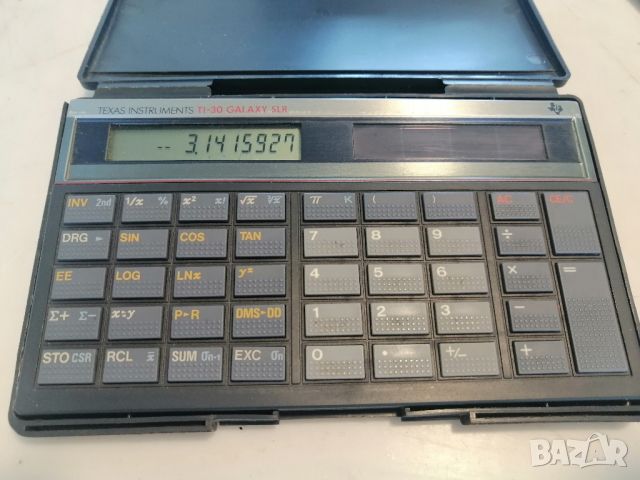 Научен калкулатор Texas Instruments TI-30 GALAXY SLR, снимка 3 - Друга електроника - 46479270