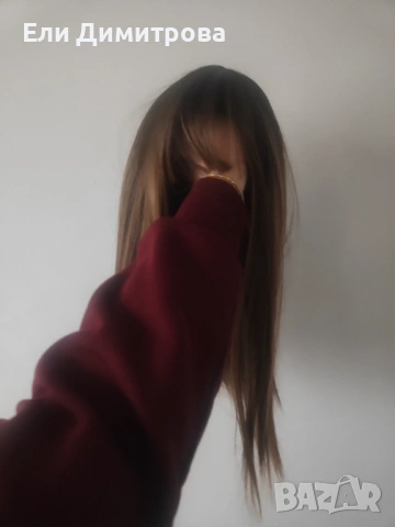 Къса перука, с бретон за 15€. Нова!, снимка 3 - Аксесоари за коса - 54270539