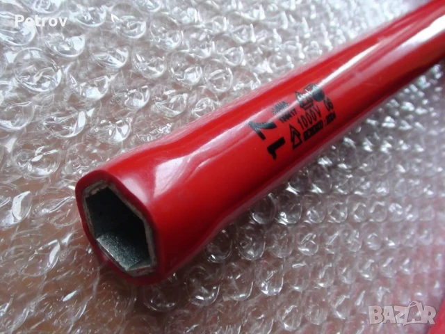 LEMP - VDE 1000 V - MADE IN GERMANY - 4 броя ПРОФЕСИОНАЛНИ Изолирани Маркови Ключове: 13-14-17-19 mm, снимка 9 - Клещи - 50776307