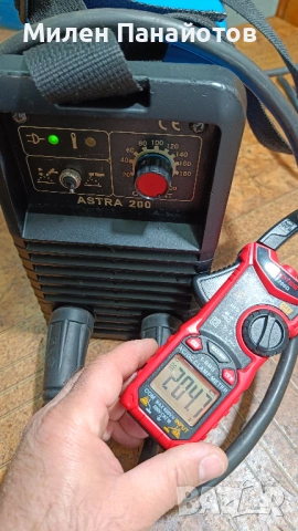 Инверторен електрожен с функция аргон REDCO ASTRA 200 (200 реални А.)