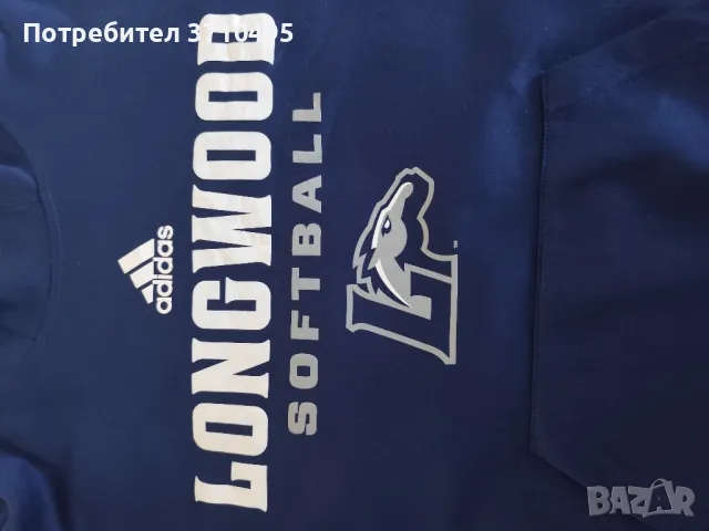 Продавам суичър ADIDAS-LONGWOOD SOFTBALL, снимка 3 - Суичъри - 49148058