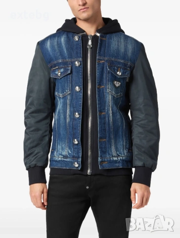 PHILIPP PLEIN оригинално ново дънково яке XXL