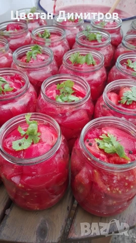 домашно приготвени консерви от домашно отглеждани зеленчуци , снимка 9 - Домашни продукти - 52141135