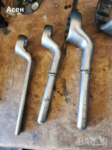 Индустриални  ключове гаечен звезда и лула, снимка 5 - Ключове - 51351295