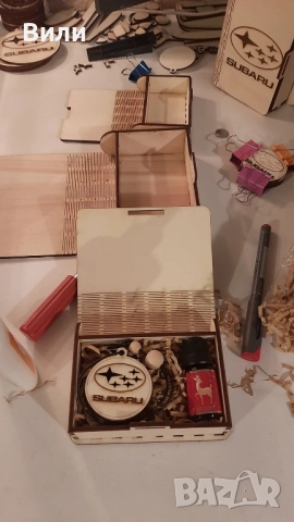 Ароматизатор за кола с лазерно гравиране 