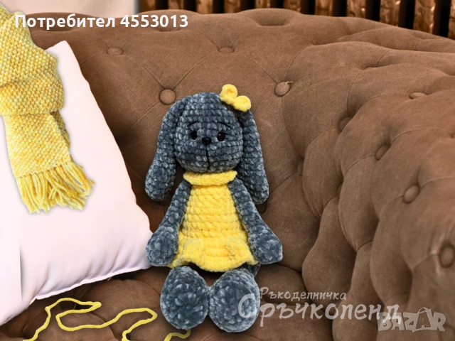 Играчка Ръчно Плетена за Момиче или Момче Подарък за Дете или Бебе, снимка 7 - Плюшени играчки - 51239148