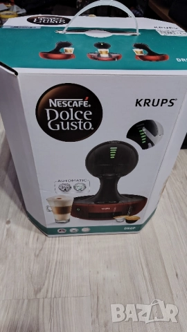 Нова кафе машина с капсули Nescafe dolce gusto drop, снимка 3 - Кафемашини - 52408624