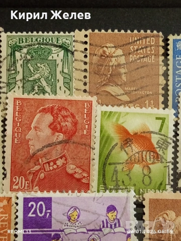 Стари пощенски марки от цял свят смесени ЖИВОТНИ,РИБКИ, ЛИЧНОСТИ за КОЛЕКЦИЯ 51966, снимка 5 - Филателия - 53227333