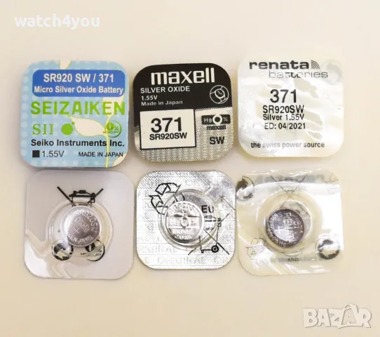 БАТЕРИЯ 364 377 371 395 321 373. БАТЕРИИ 621 626 921 926 927 616 416 2016 2025 2032 AG LR SR SW SR, снимка 15 - Друга електроника - 25920489