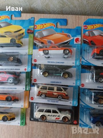 jdm hot wheels колички мащаб 1:64, снимка 4 - Коли, камиони, мотори, писти - 46593266