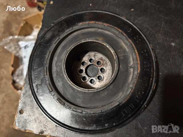 Демферна шайба колянов вал за Ауди 2.7тди 3.0тди 2004-2008г Audi 2.7tdi 3.0di