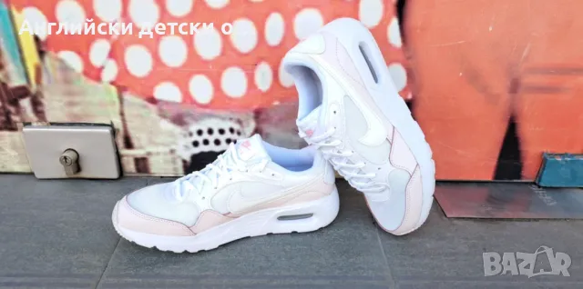 Английски детски маратонки естествена кожа-NIKE, снимка 4 - Детски маратонки - 49923728