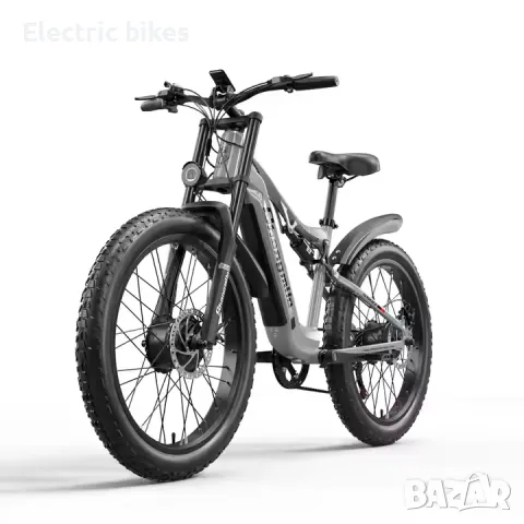 Електрически велосипед SHENGMILO S600, Bafang 2000W, 17.5Ah/48V, 26", снимка 5 - Велосипеди - 48324162