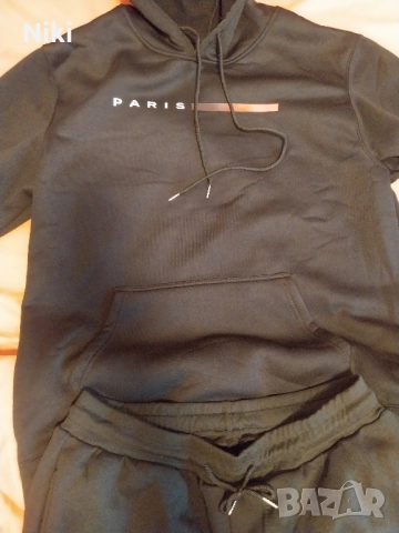 Спортен екип-суичър с качулка и долнище, снимка 2 - Спортни дрехи, екипи - 52462762