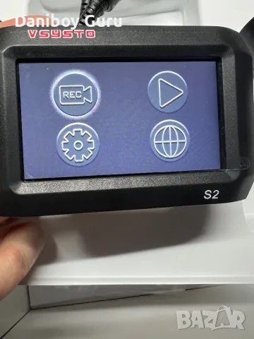 VSYSTO S2F видеорегистратор Мотоциклетна камера  Предна и задна двойна 1080p 150°  Спортна камера, снимка 9 - Аксесоари и консумативи - 50188835