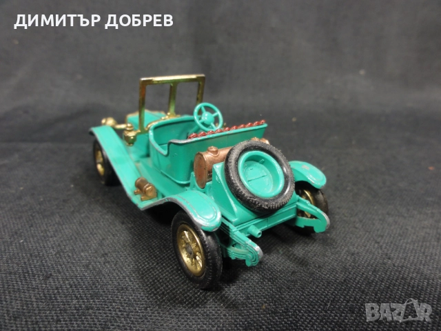 СТАРА РЕТРО МЕТАЛНА КОЛИЧКА MAXWELL MATCHBOX MOY ENGLAND, снимка 3 - Колекции - 51867875