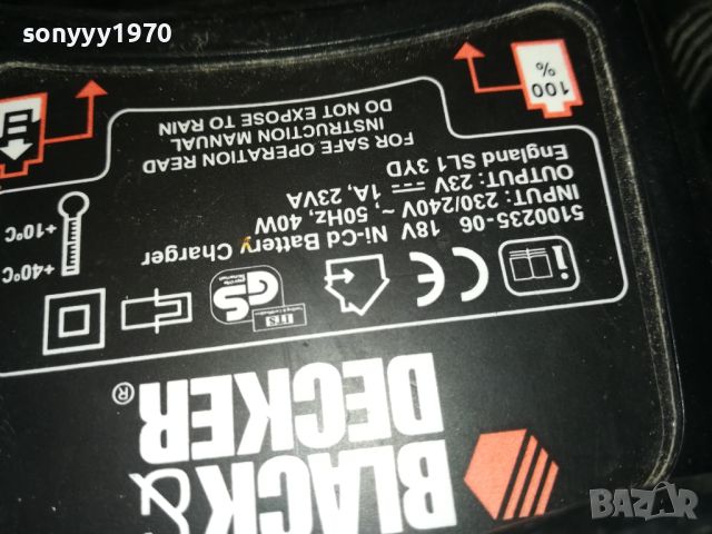 BLACK DECKER-КУФАР КОМПЛЕКТ 0906240742, снимка 7 - Винтоверти - 46122873